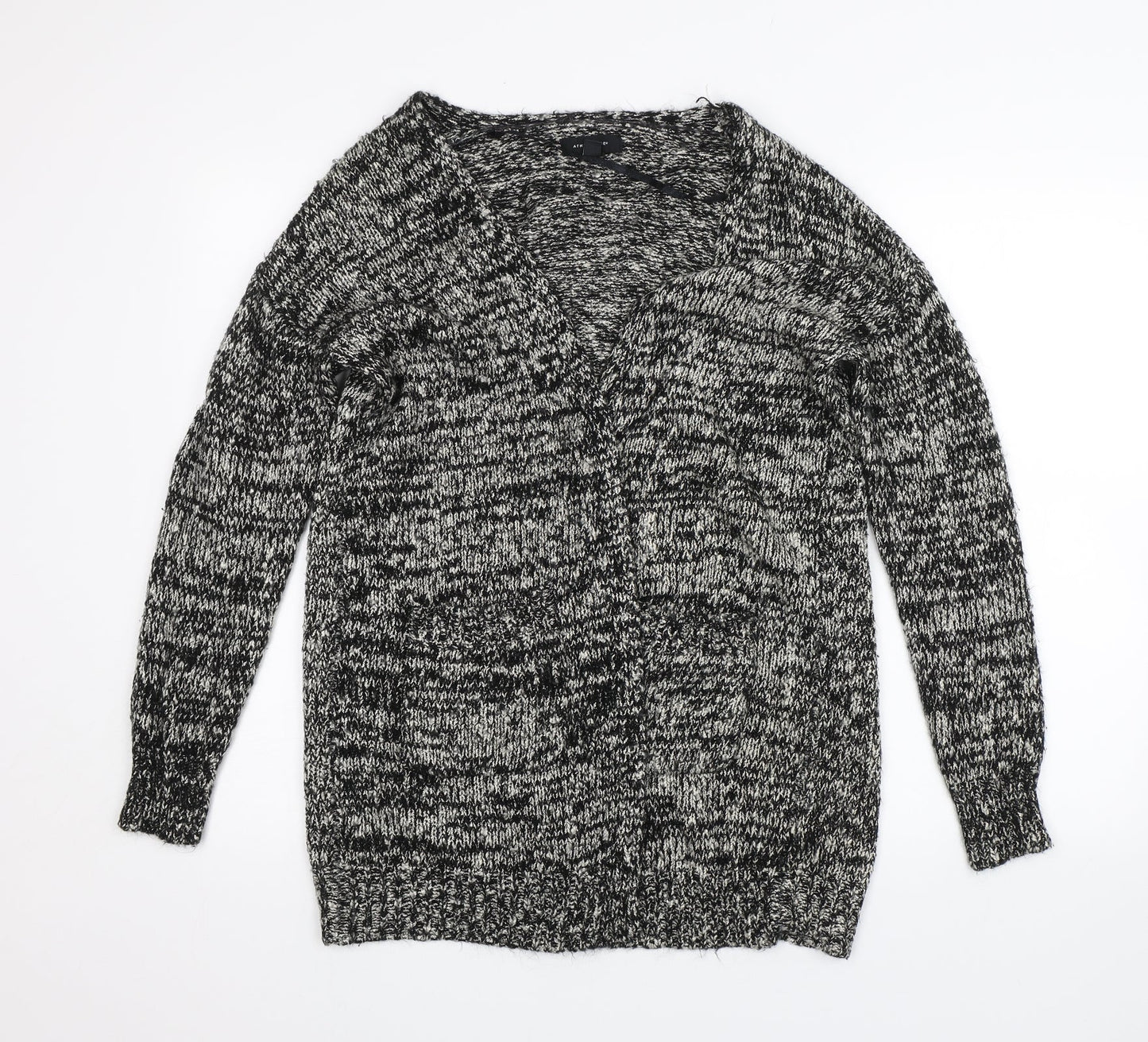 Womens UK Size 10 Atmosphere Black Cardigan Jumper