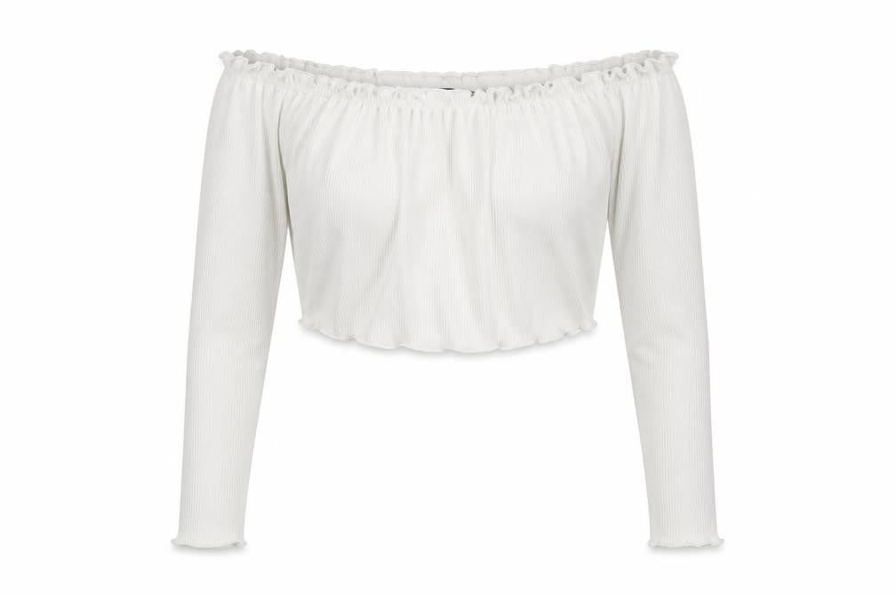 Womens UK Size 6 LOTD White Basic Blouse