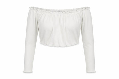 Womens UK Size 6 LOTD White Basic Blouse