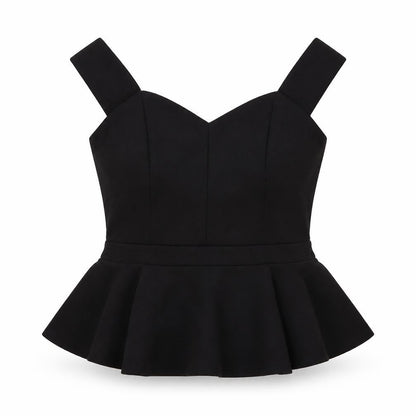 Miss Selfridge Womens Black   Basic Blouse Size 6