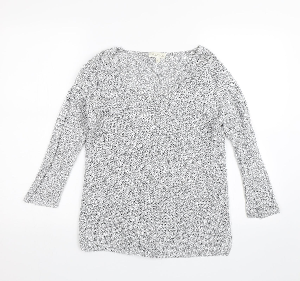 Monsoon Mens Grey   Pullover Jumper Size S