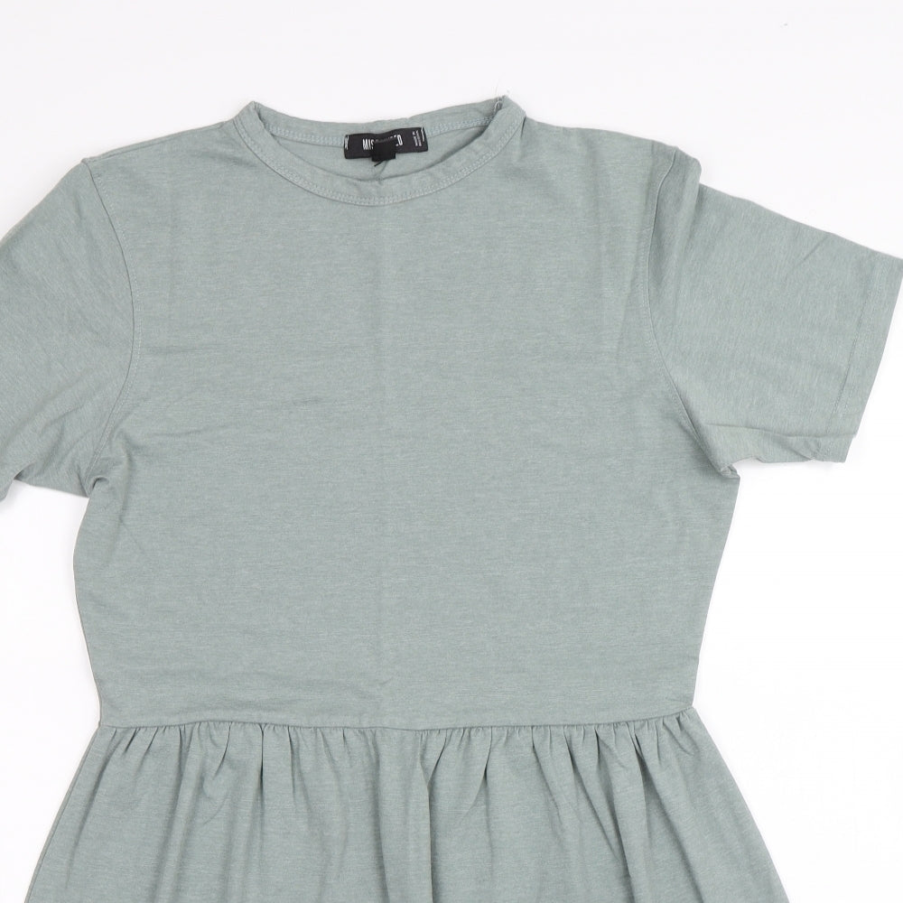 Missguided Womens Green   Shift  Size 4