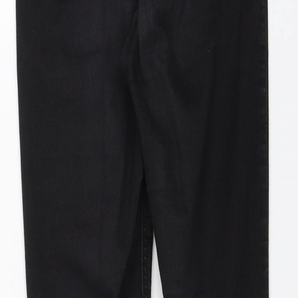 Topshop Womens Black   Skinny Jeans Size 24 in L25 in