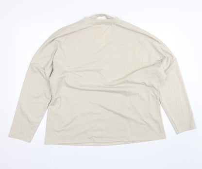 Sheilay Womens Beige   Pullover Jumper Size M