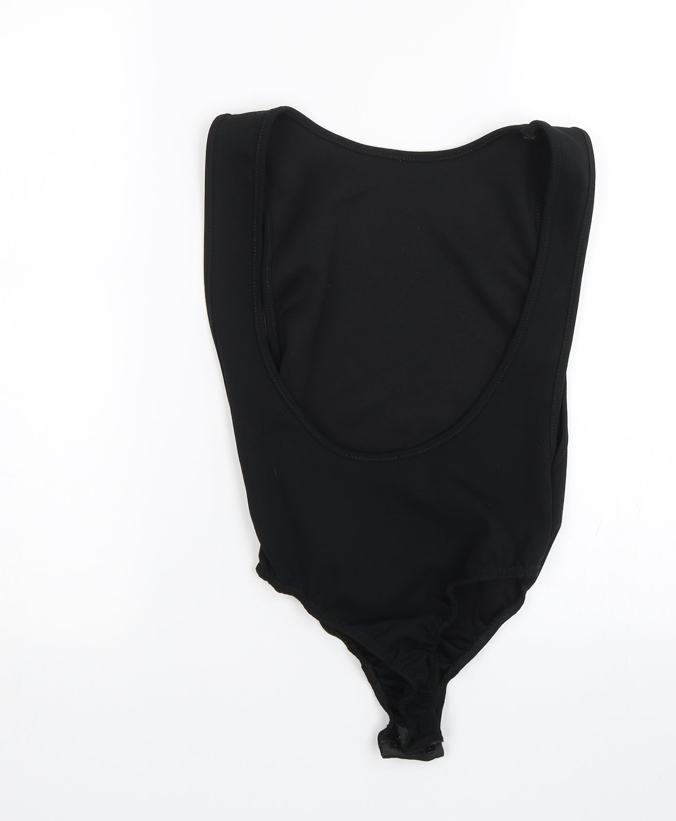 PRETTYLITTLETHING Womens Black   Bodysuit One-Piece Size 8