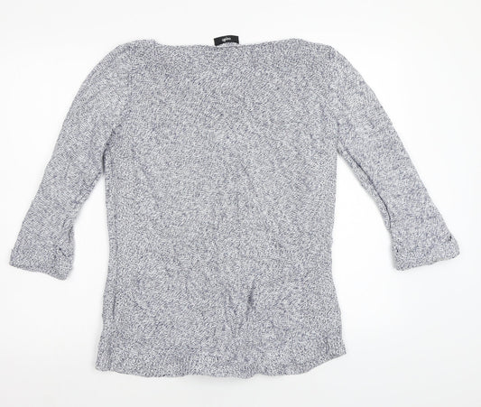 Womens UK Size S Wallis Blue Pullover Jumper