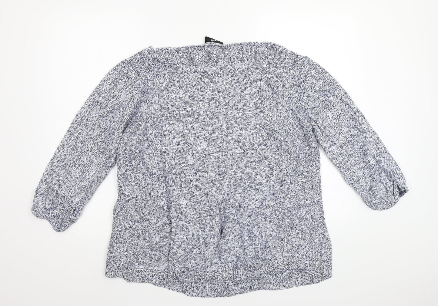 Womens UK Size L Wallis Blue Pullover Jumper