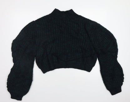 Womens UK Size 10 ASOS Green Pullover Jumper