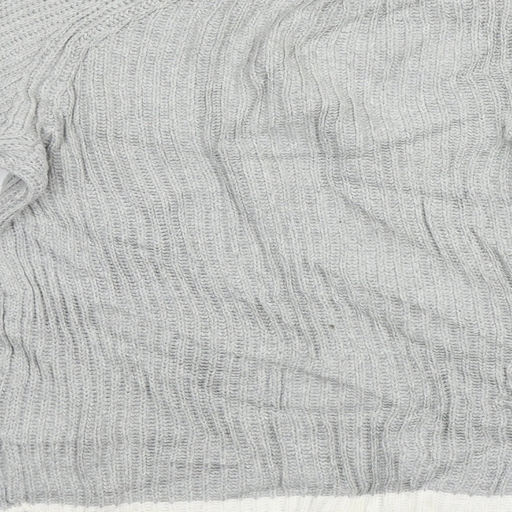 Womens UK Size 12 Crew Clothing Grey Pullover Jumper