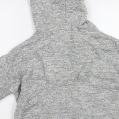 H&M Womens Grey   Full Zip Hoodie Size S