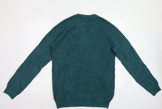 M&S Mens Green   Pullover Jumper Size L