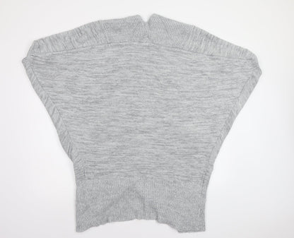 Womens UK Size S NEXT Grey Cardigan Jumper