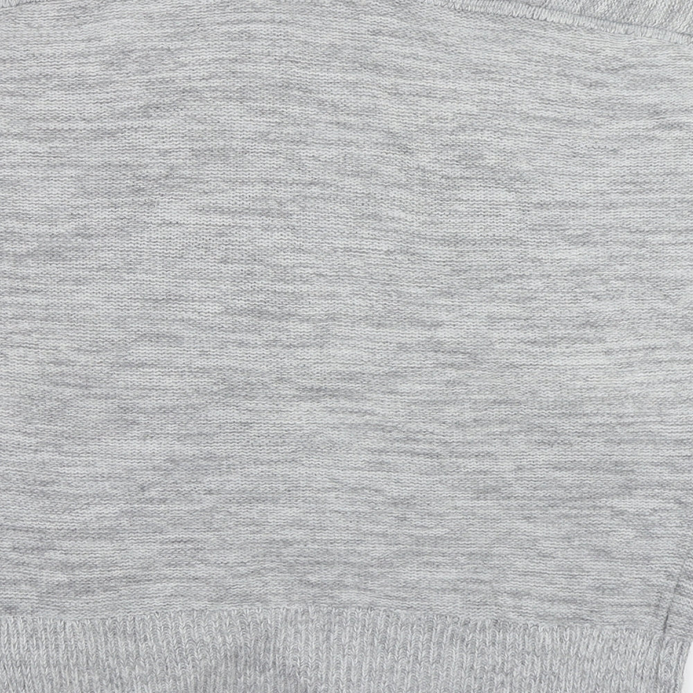 Womens UK Size S NEXT Grey Cardigan Jumper