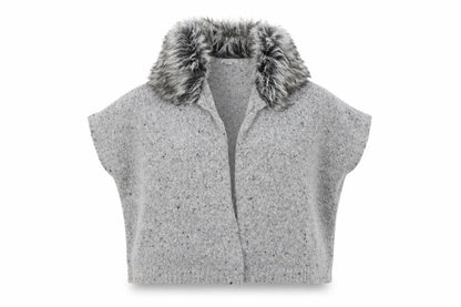 Primark Girls Grey   Cardigan Jumper Size 8-9 Years