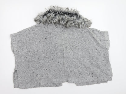 Primark Girls Grey   Cardigan Jumper Size 8-9 Years
