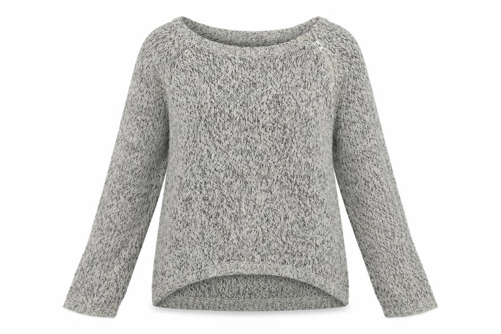 Womens UK Size S VERO MODA Grey Pullover Jumper