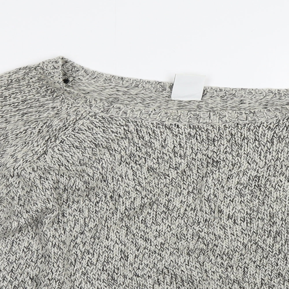 Womens UK Size S VERO MODA Grey Pullover Jumper
