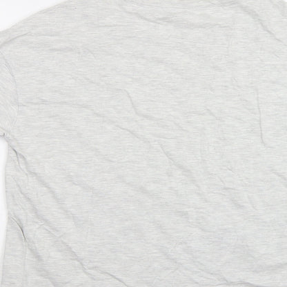 Primark Womens Grey   Top Pyjama Top Size M  - Xmas Top