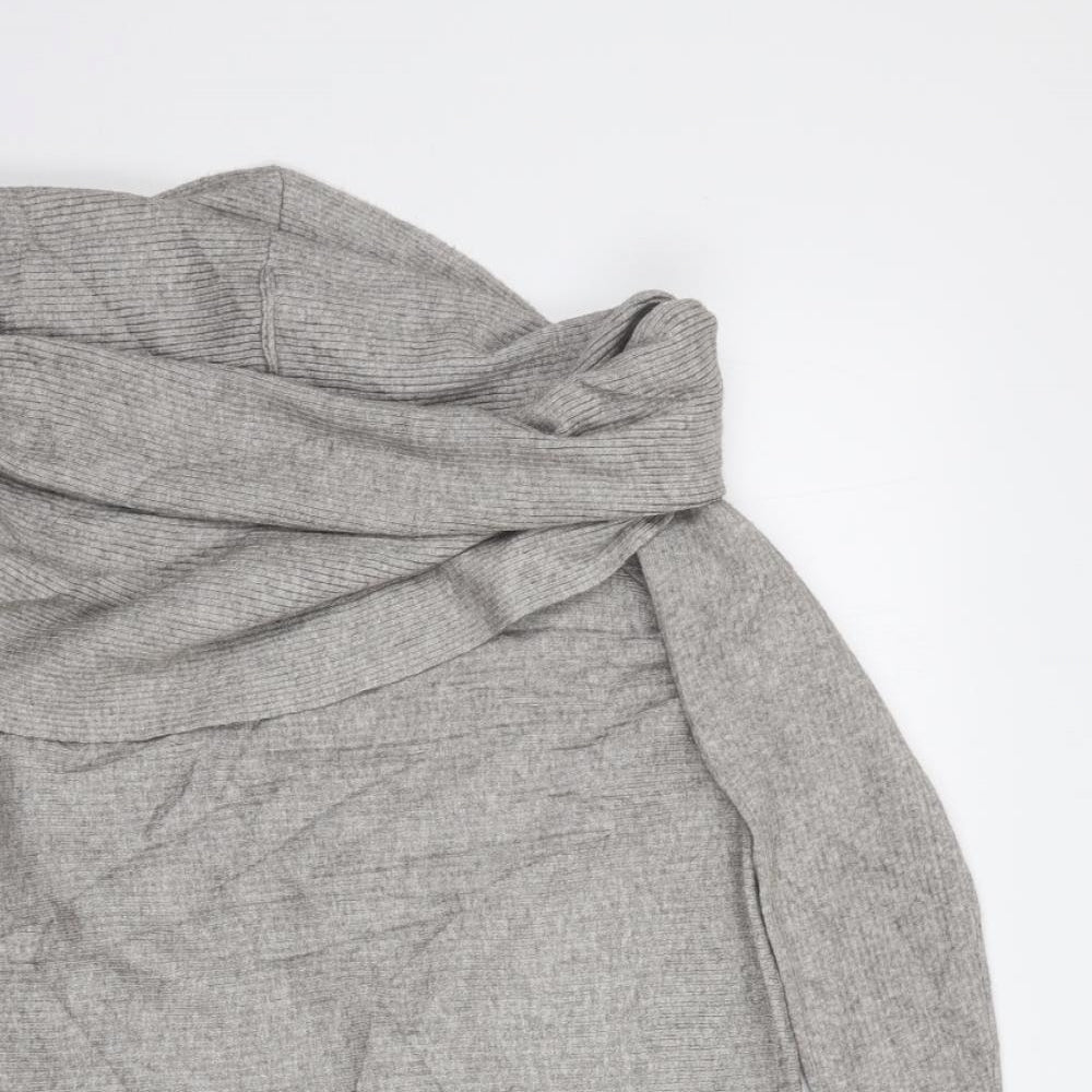 Womens UK Size S Preworn Grey Pullover Jumper