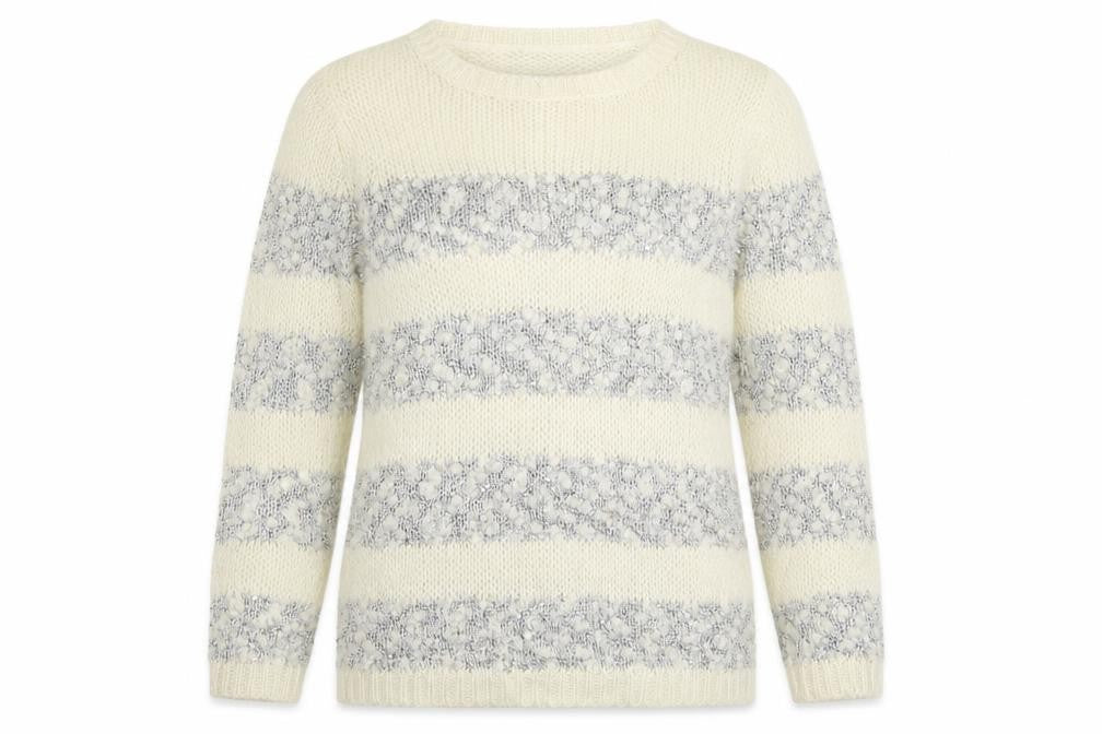 Womens UK Size 8 Topshop Beige Pullover Jumper