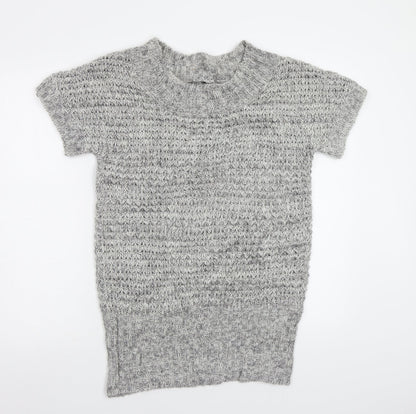 Womens UK Size S Preview Grey Pullover Jumper