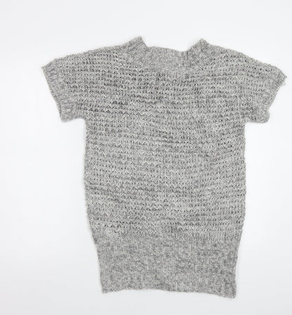 Womens UK Size S Preview Grey Pullover Jumper