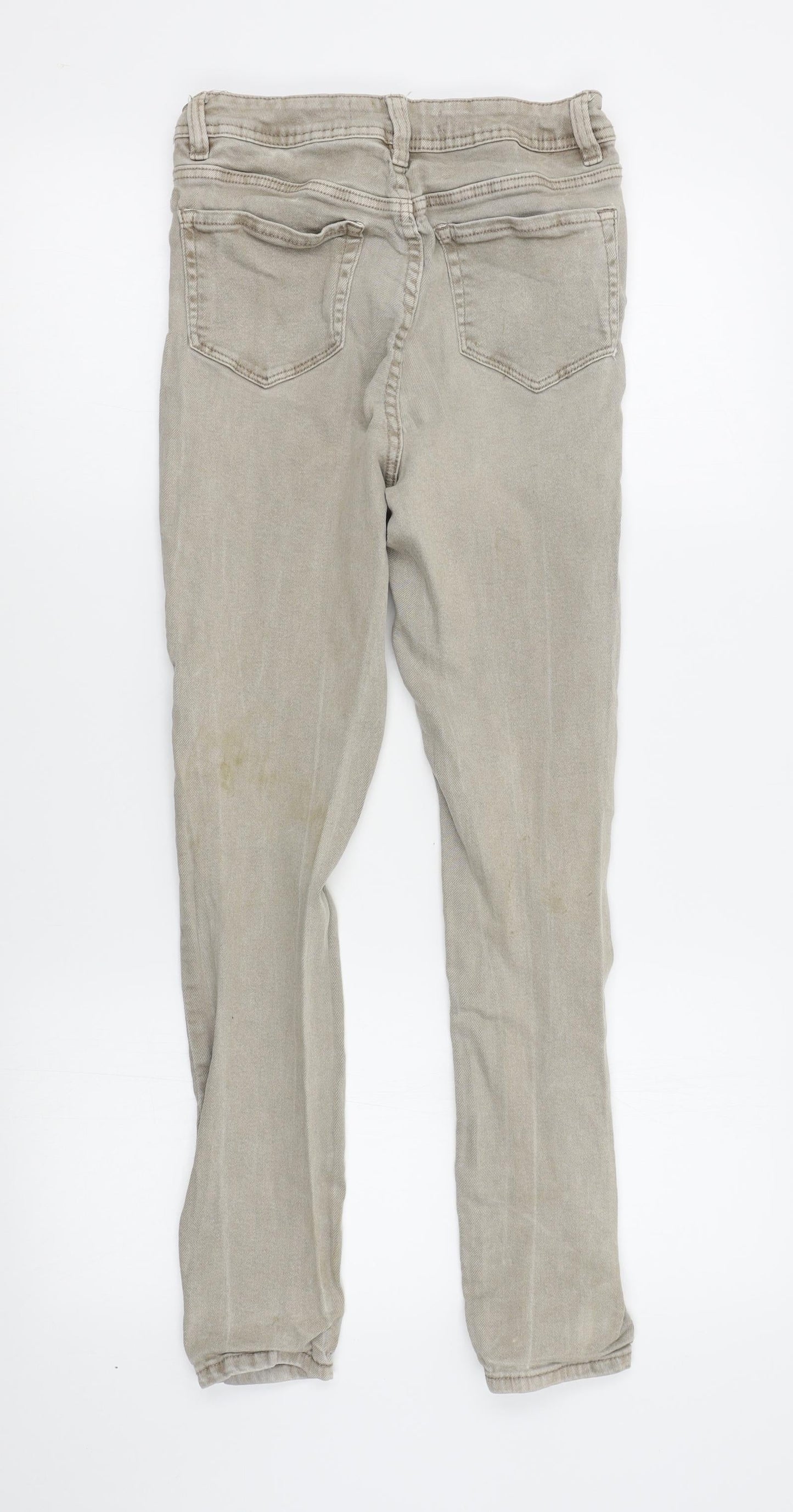 George Womens Beige   Skinny Jeans Size 8 L25 in