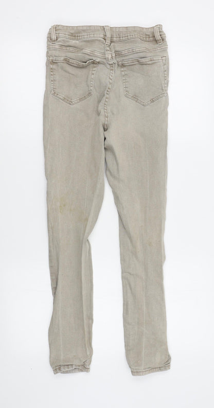 George Womens Beige   Skinny Jeans Size 8 L25 in