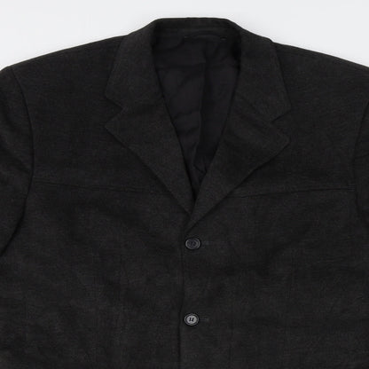 Larusso Mens Grey   Jacket Blazer