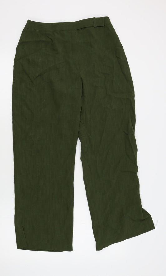 Kaleidoscope Womens Green   Trousers  Size 12 L24 in