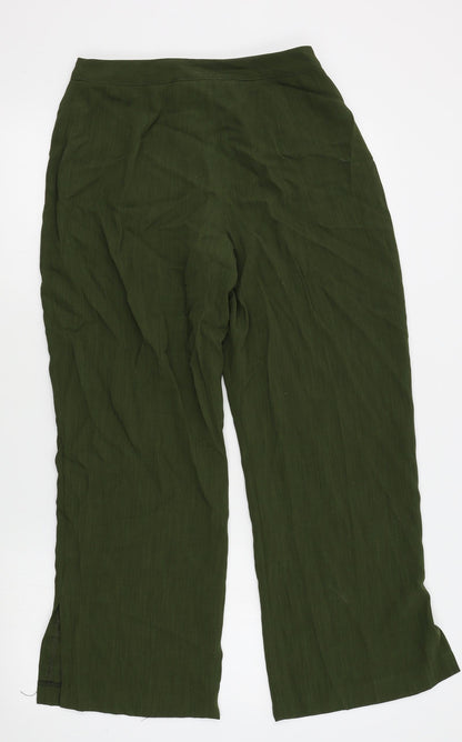 Kaleidoscope Womens Green   Trousers  Size 12 L24 in