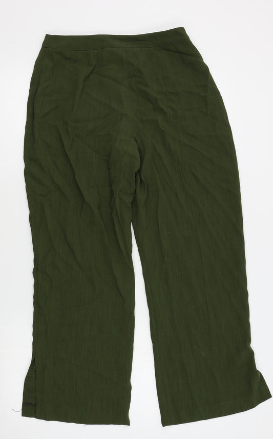 Kaleidoscope Womens Green   Trousers  Size 12 L24 in