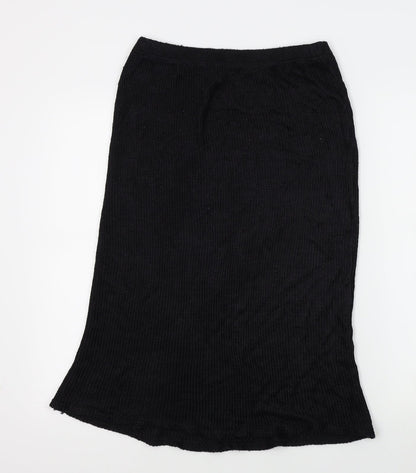 jeffery Rogers Womens Black   A-Line Skirt Size M