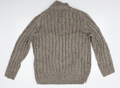 Womens UK Size XL Easy Beige Pullover Jumper