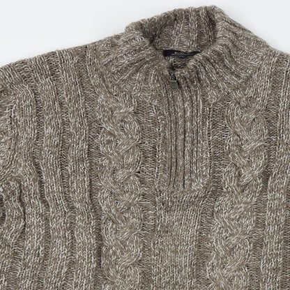 Womens UK Size XL Easy Beige Pullover Jumper
