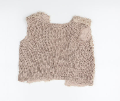 Primark Girls Pink   Gilet Jacket Size 7-8 Years
