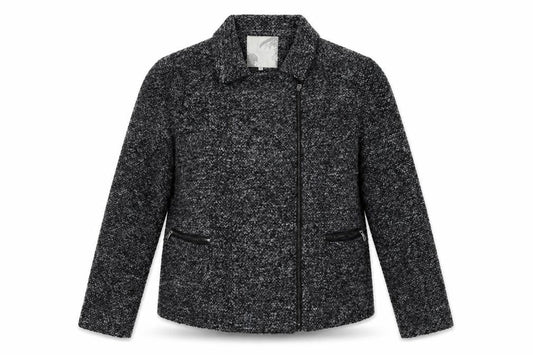 RJR.John Rocha Womens Grey   Pea Coat Coat Size 16