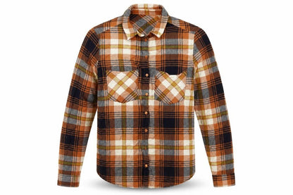 Mens UK Size S VILA Orange  Button-Up Long Sleeve Casual Shirt