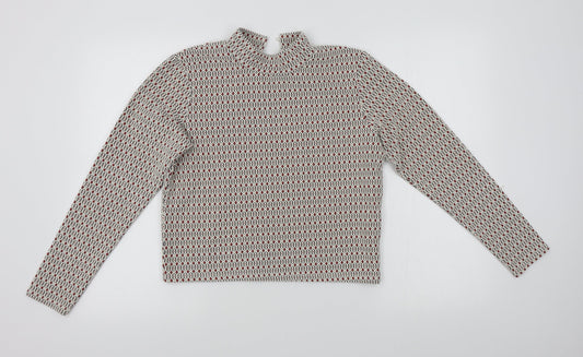 Primark Womens White   Pullover Jumper Size M