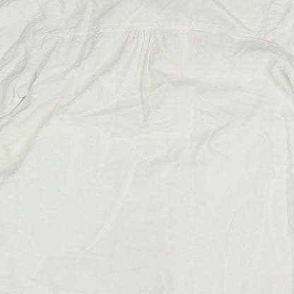 Young Dimension Girls White   Basic Button-Up Size 10-11 Years