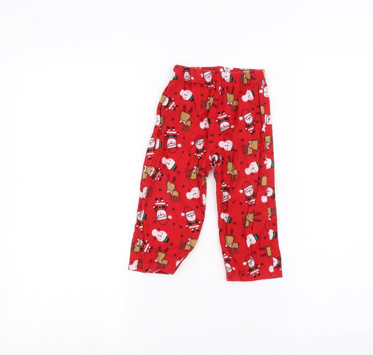 Primark Baby Red   Sweatpants Trousers Size 12-18 Months