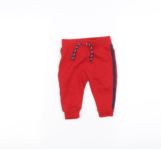 Primark Baby Red   Sweatpants Trousers Size 3-6 Months