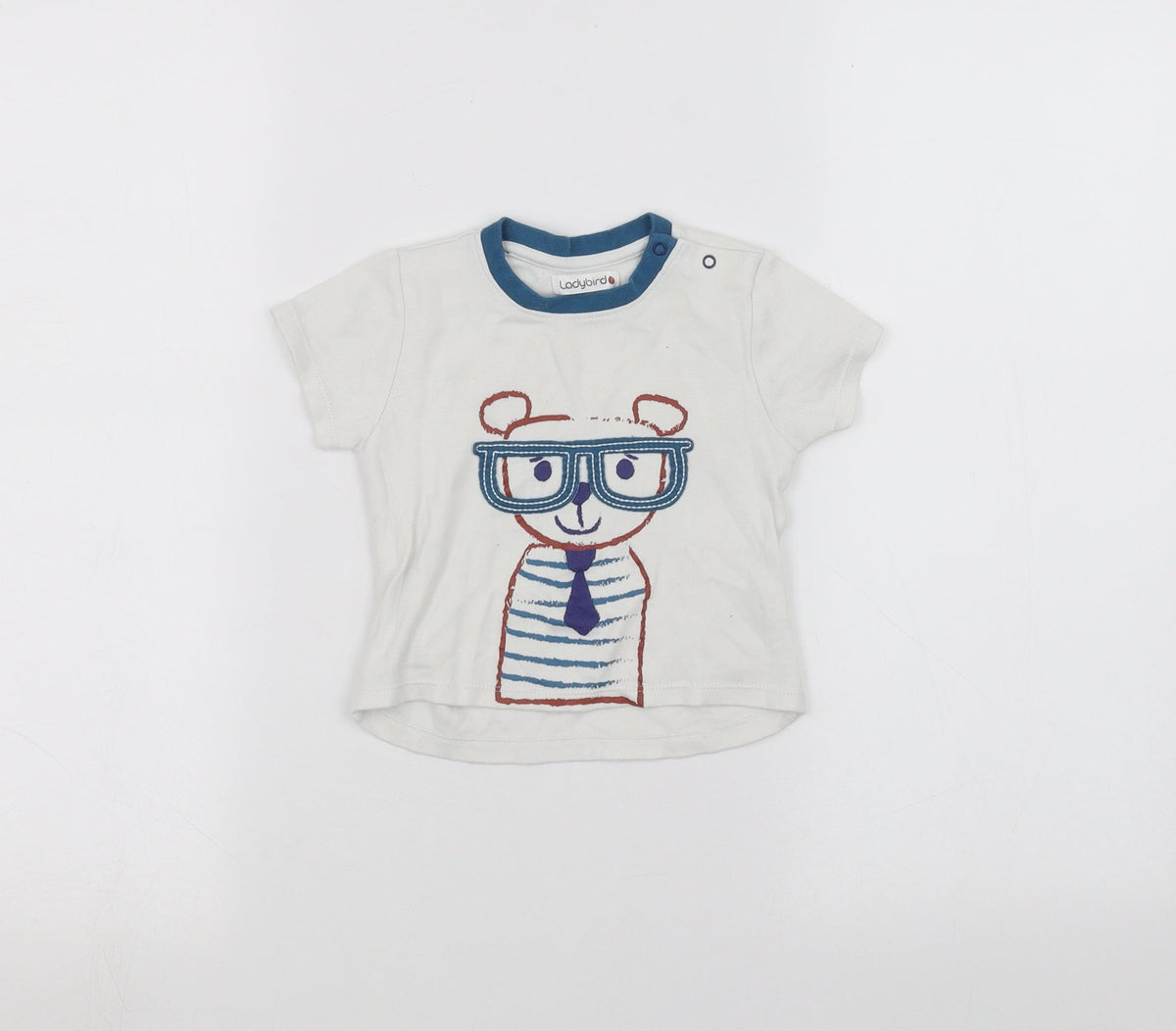 Ladybird Baby White   Basic T-Shirt Size 12-18 Months