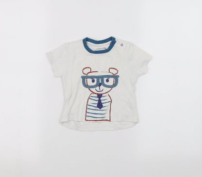 Ladybird Baby White   Basic T-Shirt Size 12-18 Months
