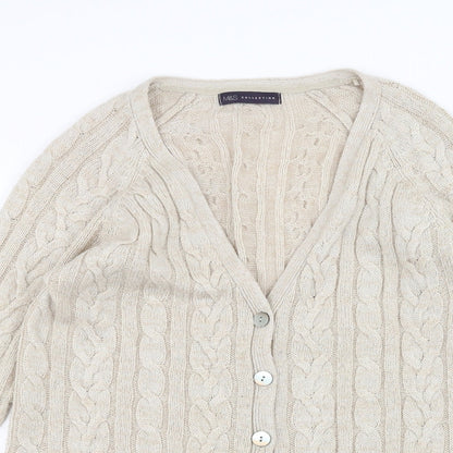 Womens UK Size 8 Marks and Spencer Beige Jacket