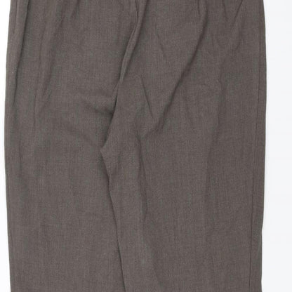 Womens UK Size 12 Marks and Spencer Regular Fit  Beige Trousers