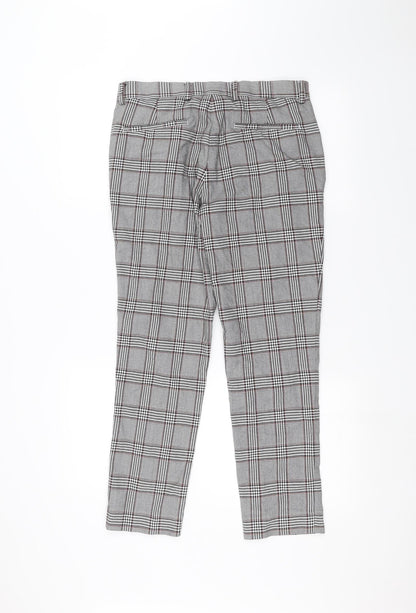 Womens UK Size 30 in River Island Regular Fit  White Trousers