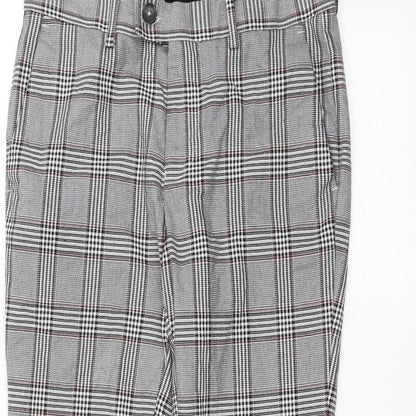 Womens UK Size 30 in River Island Regular Fit  White Trousers