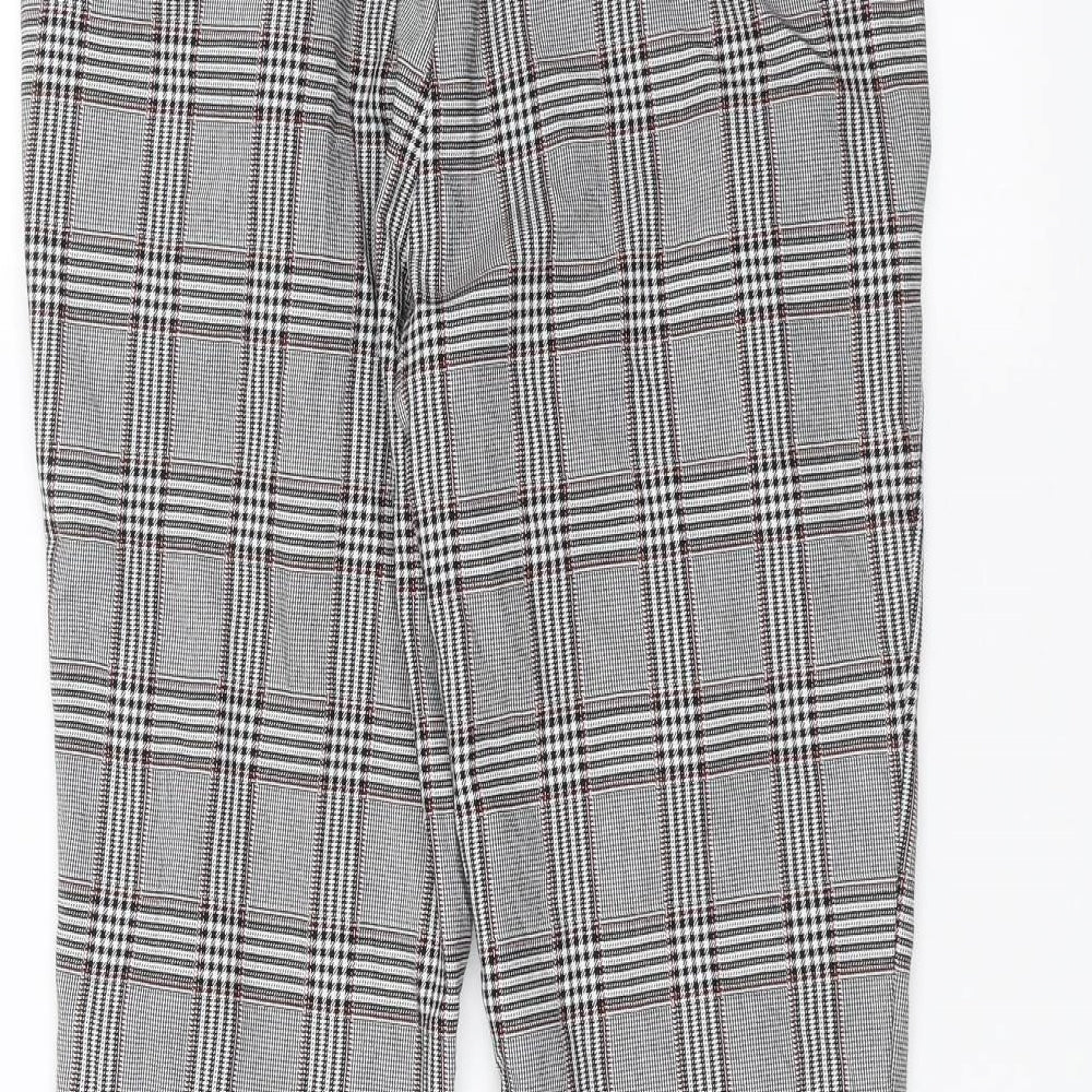 Womens UK Size 30 in River Island Regular Fit  White Trousers