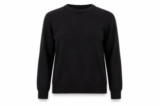 Maine New England Womens Black   Pullover Jumper Size S